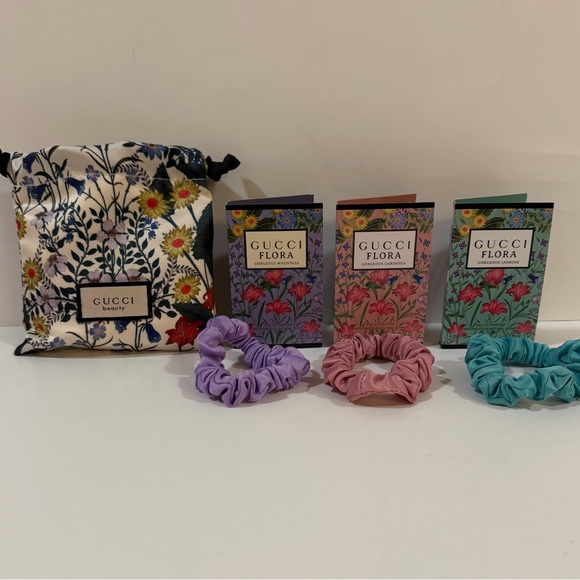 Gucci Accessories - Gucci Flora Bundle 💜🩷💚 NWOT